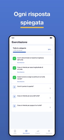 Patente Nautica Esame 2026 iPhone screenshot