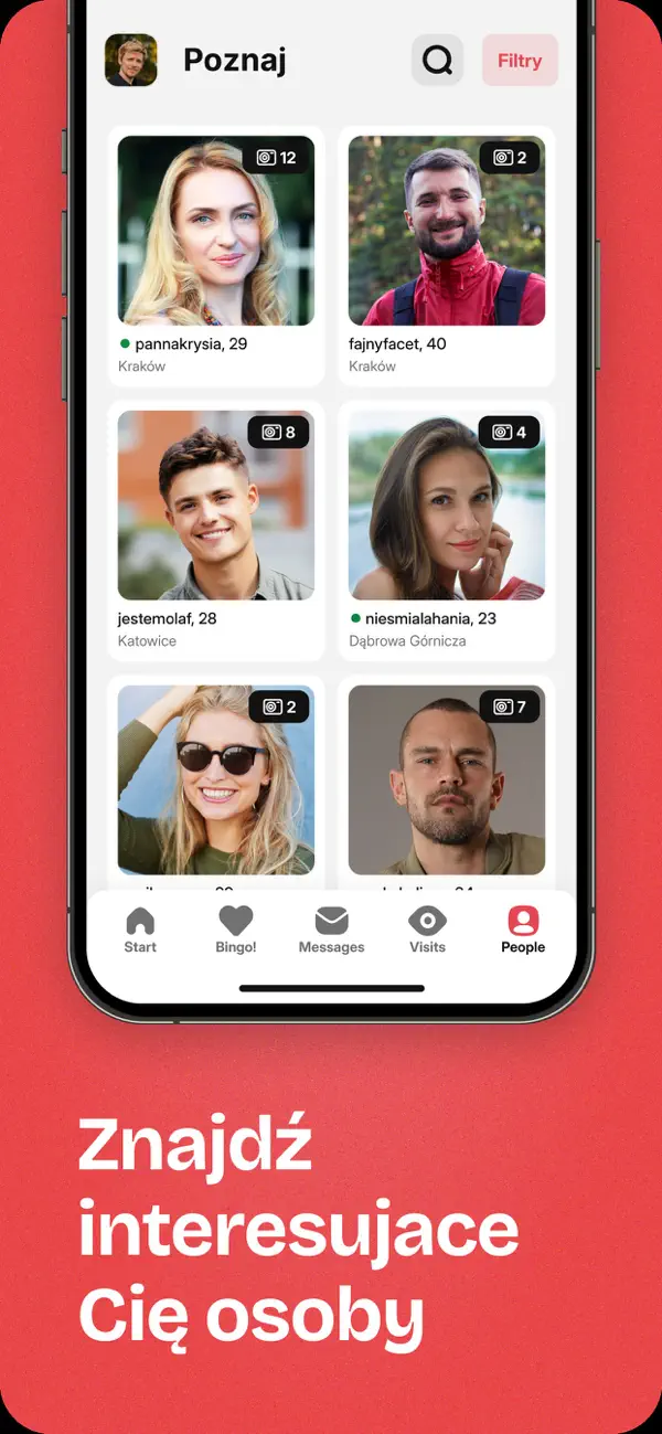 Screenshot #1 pour Sympatia - randki, flirt, czat