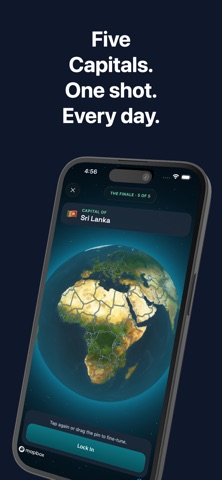 World Capital Cities: Trivia iPhone screenshot