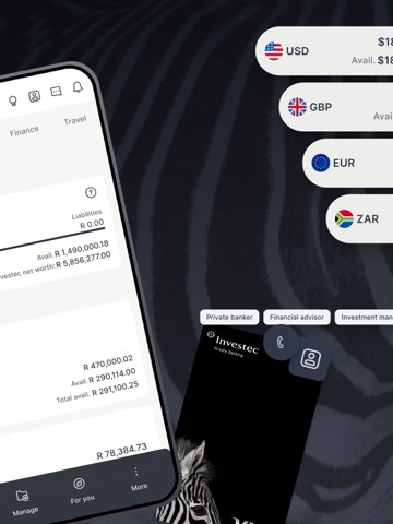 Investec Private Client iPad screenshot 2