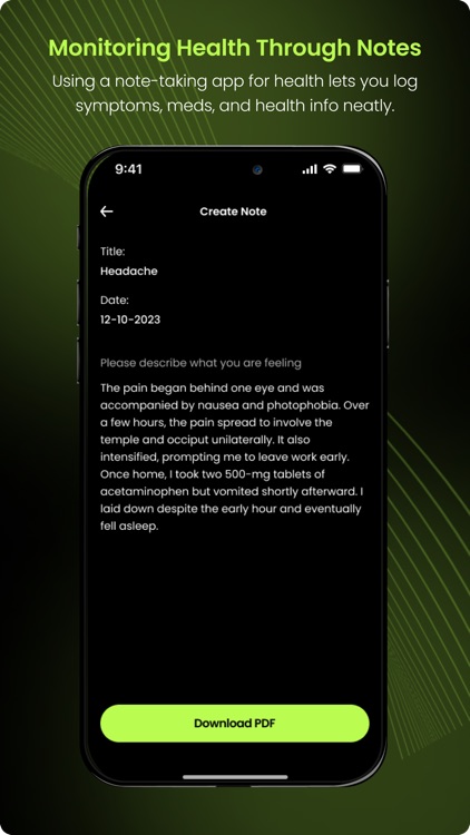 My Medical Journal App screenshot-3