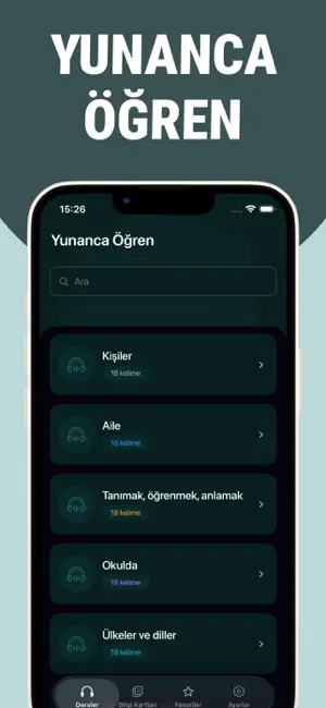 Kolay Yunanca öğrenin screenshot 1