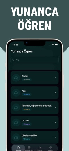 Kolay Yunanca öğrenin iPhone screenshot