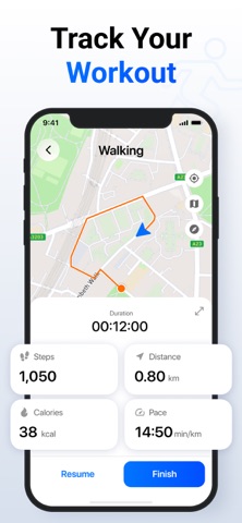 StepUp: Health Tracker Screenshot 2 of 6