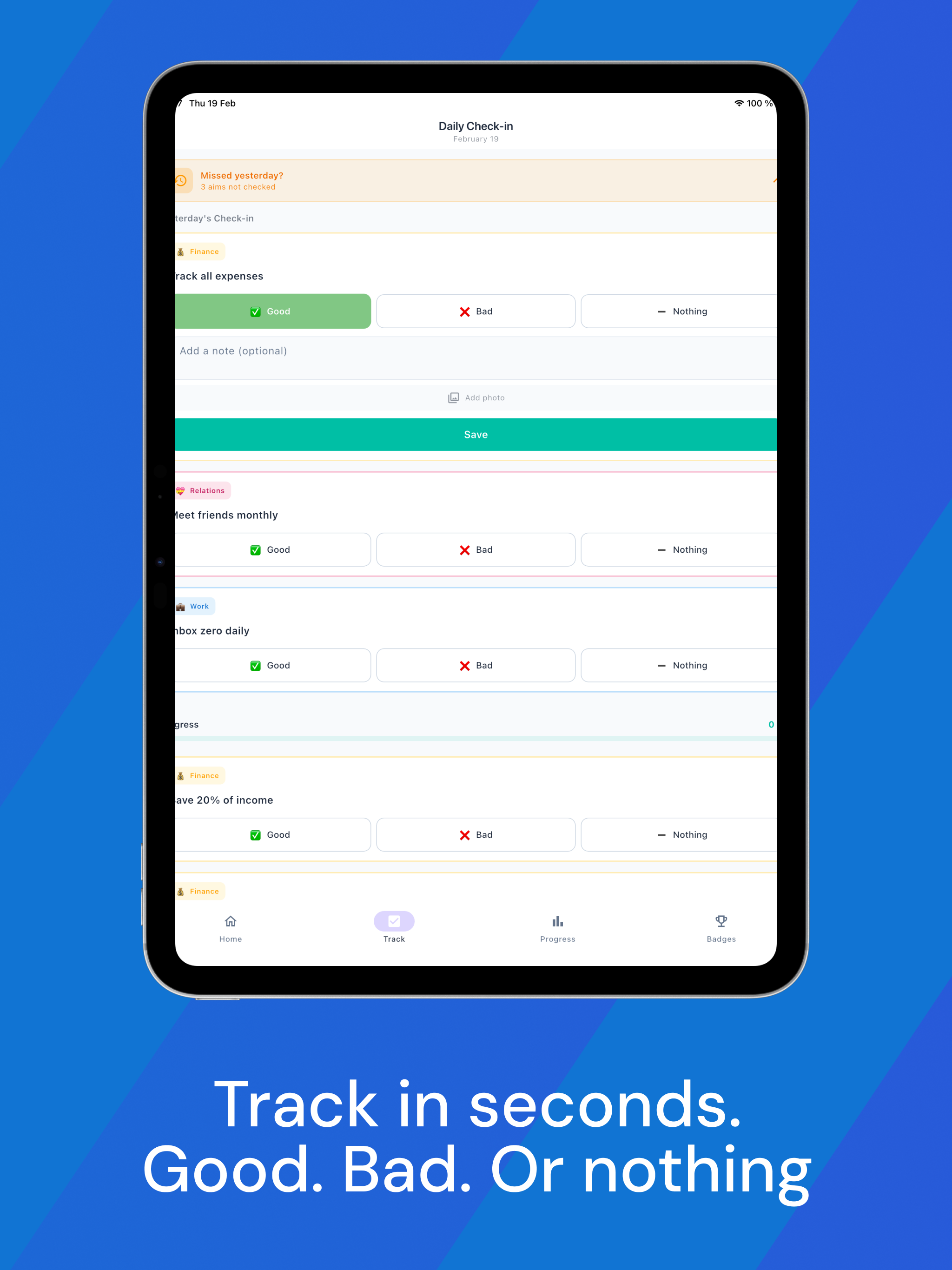 AimYear - Yearly Goal Tracker screenshot 8