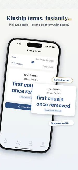 Family Book - Tree & Kinship screenshot 3