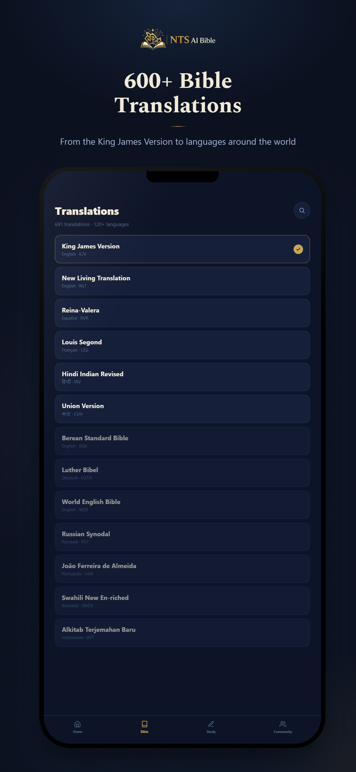 NTS AI Bible screenshot 6