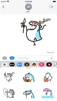 How to cancel & delete cute baby shark stickers 1