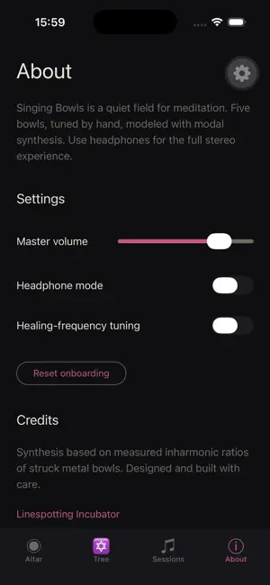 Himalayan Singing Bowls screenshot 1