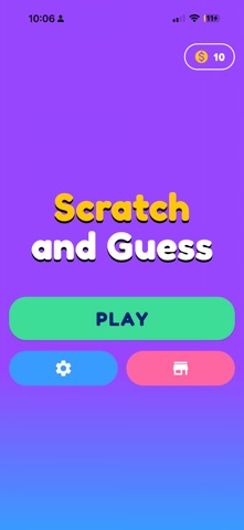 Scratch and guess iPhone screenshot