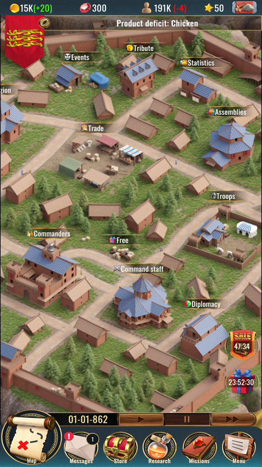 #1. KR 2 - King Simulator (iOS) By: OXIWYLE LLC