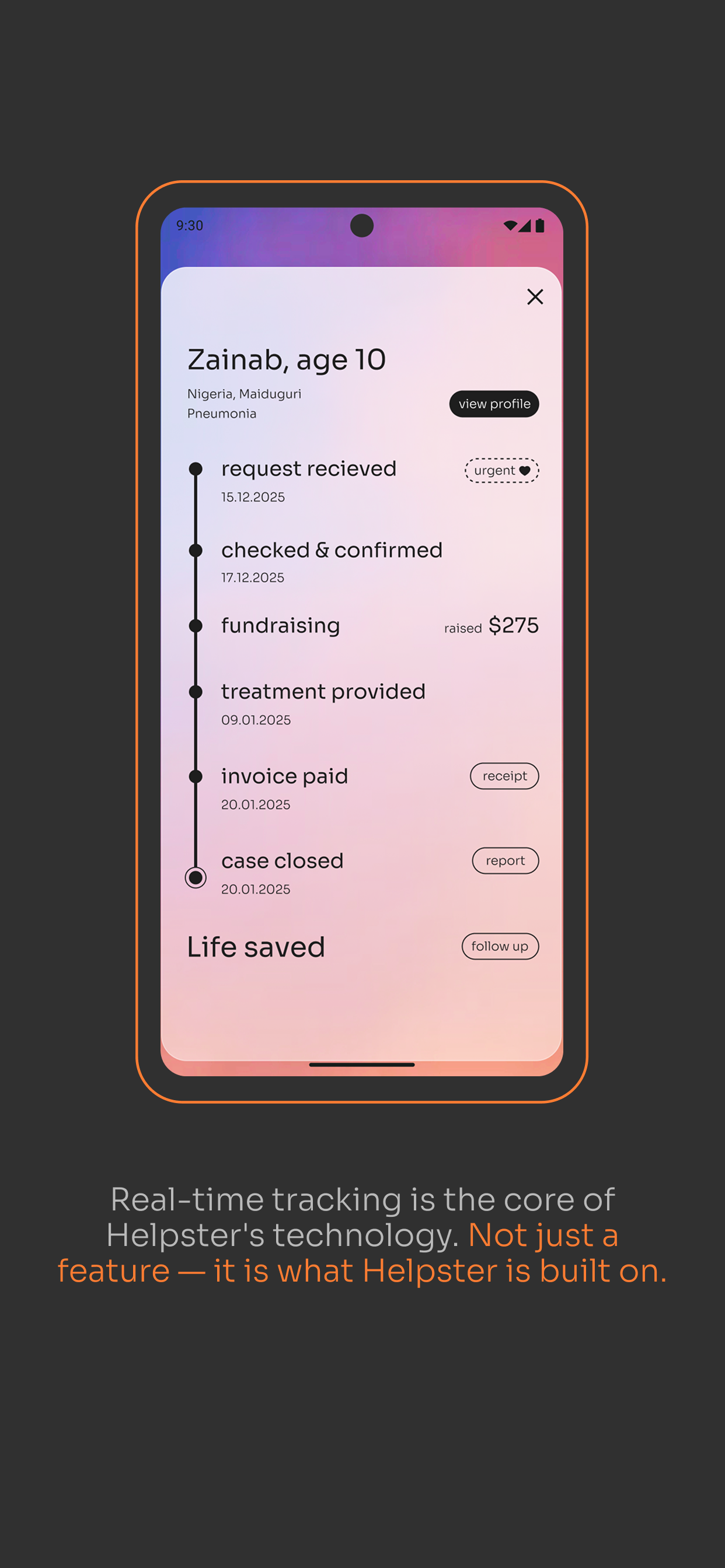 Helpster Charity. Saving Lives screenshot 5