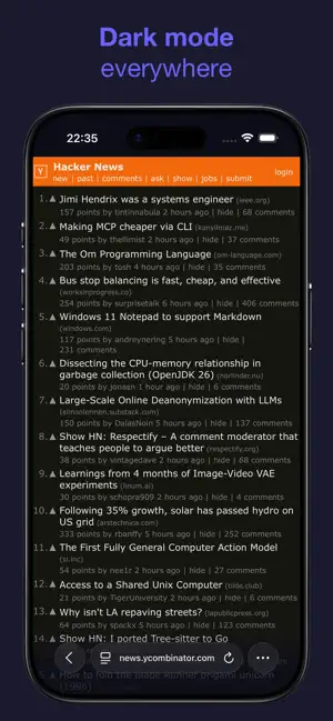 Dusk - Dark mode for Safari screenshot 2
