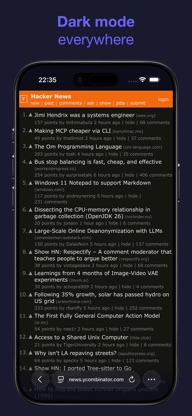 Dusk - Dark mode for Safari screenshot 2