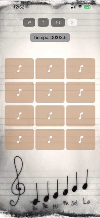 Memorama Clave de Sol Screenshot 2 of 5