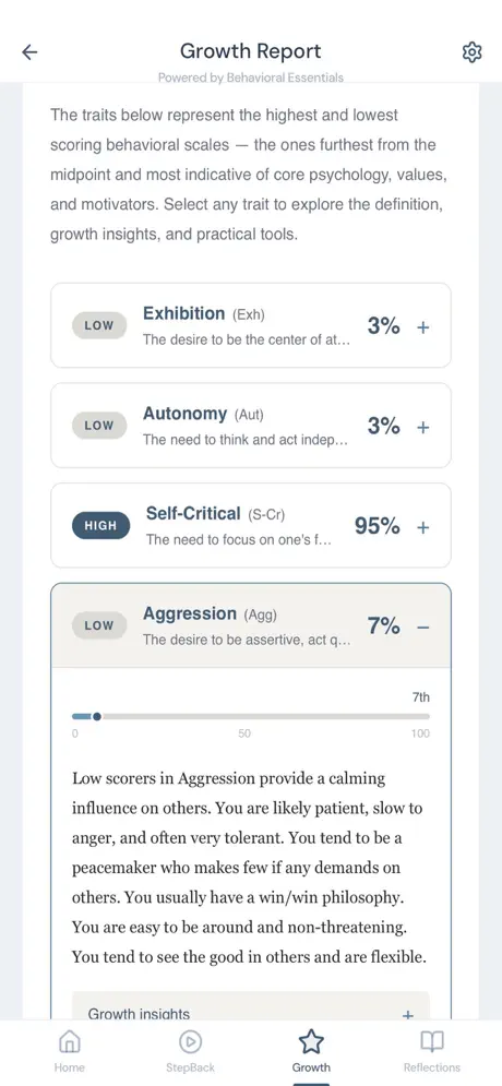 The StepBack App screenshot 3