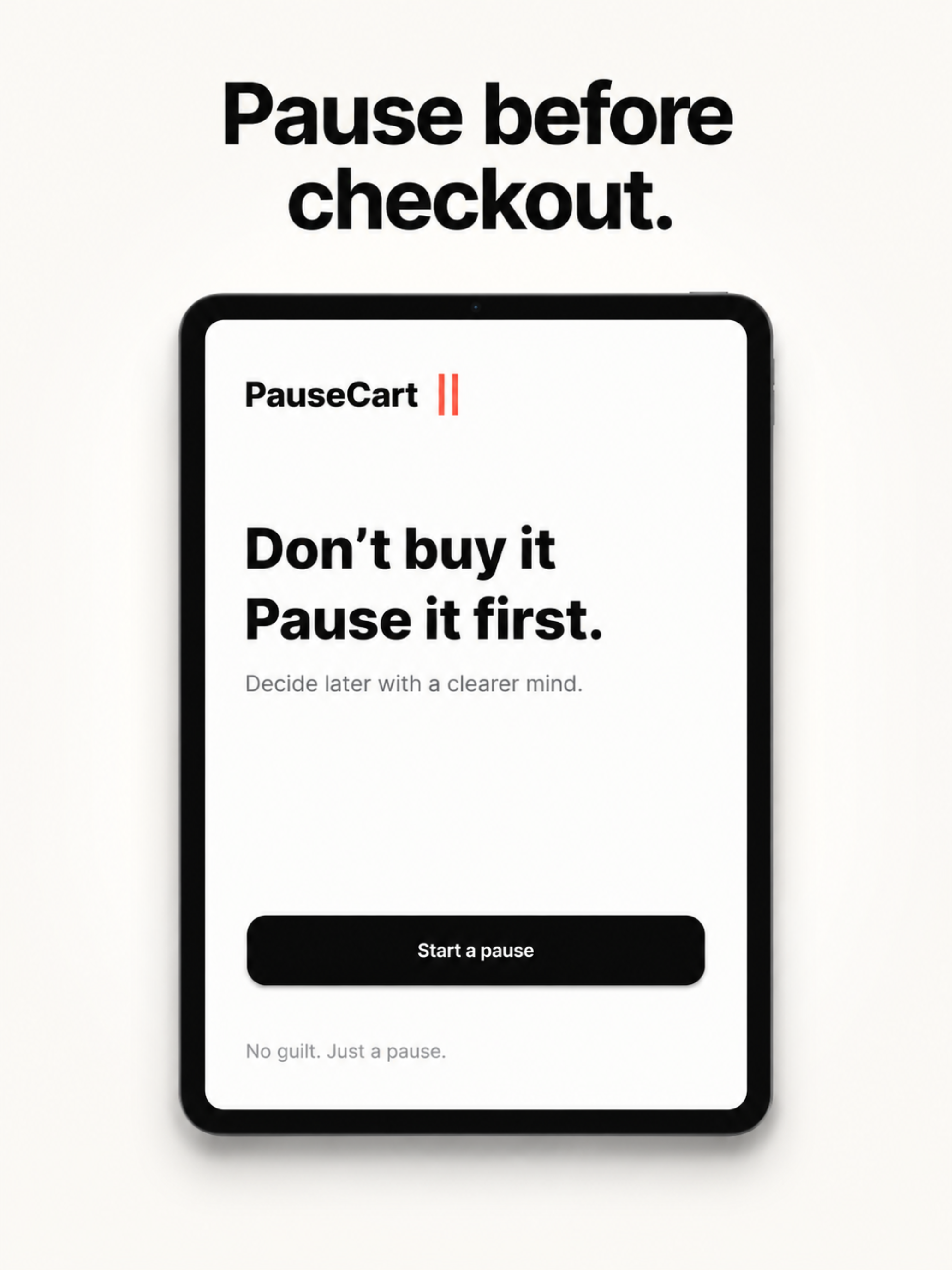 Stop Impulse Buying: No Buy screenshot 6