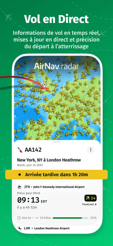 AirNav Radar — Suivre un vol screenshot 2 of 10