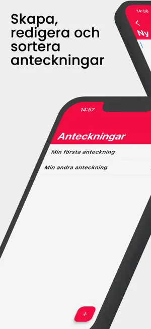 Anteckningar- screenshot 1
