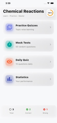 Grade 10 Science Practice iPhone screenshot