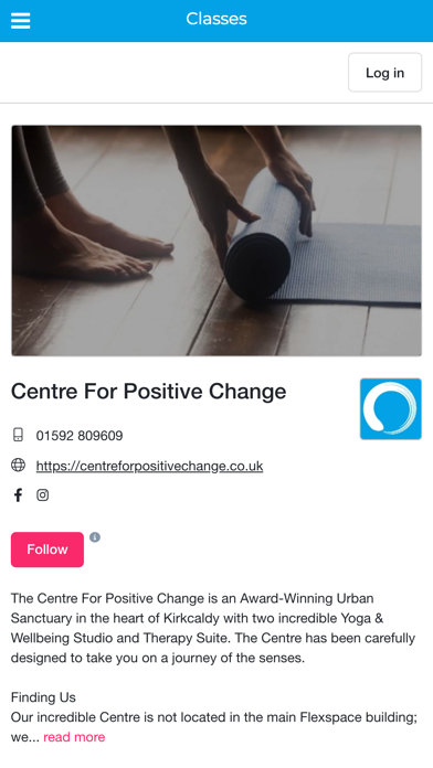 Centre For Positive Change Screenshot
