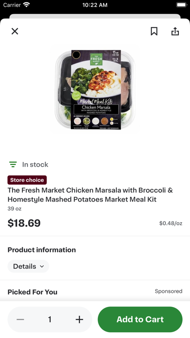 The Fresh Market Screenshot