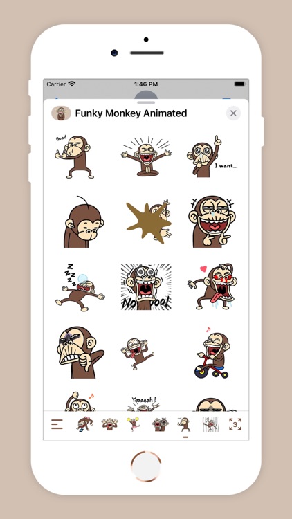 Funky Monkey Animated