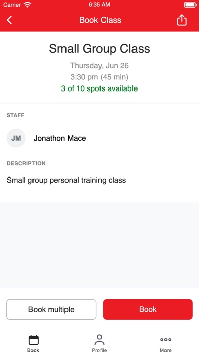 App screenshot