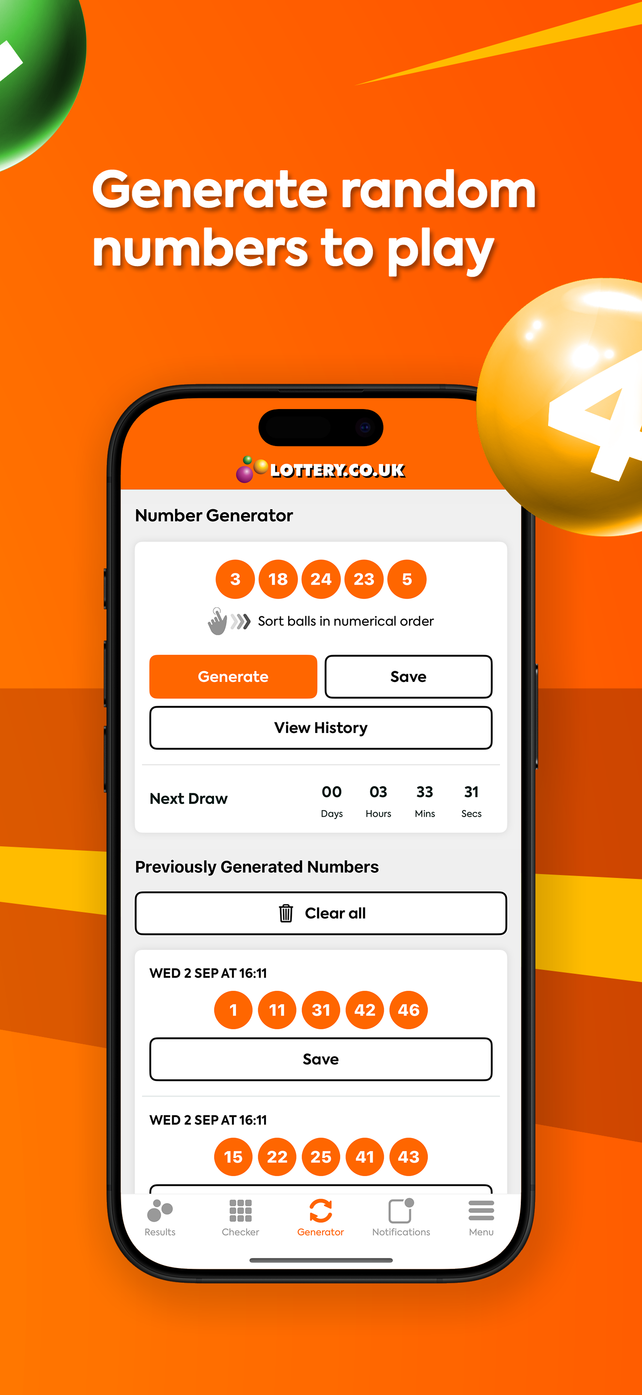 Health Lottery Numbers screenshot 5