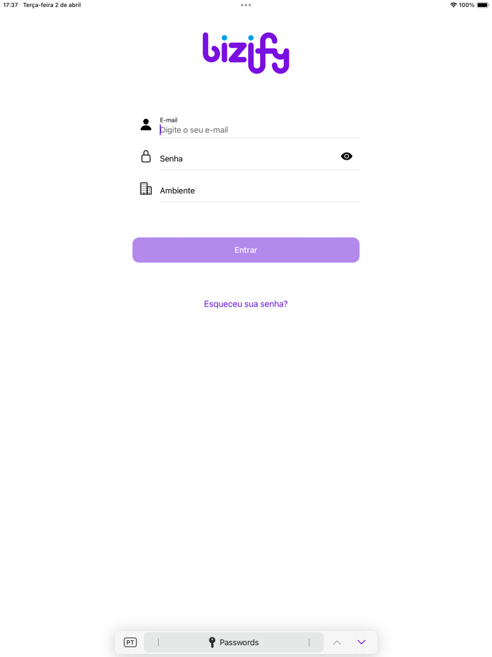 BiziFy - Força de vendas