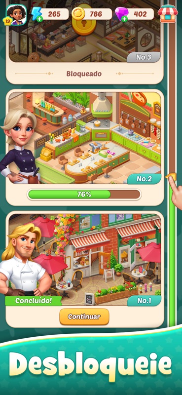 Foodstars: Combine e Cozinhar screenshot 5