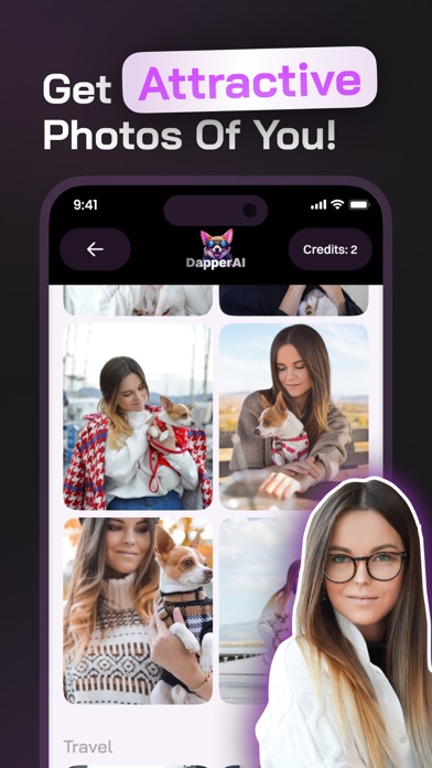 AI Headshot Generator: Dapper Screenshot