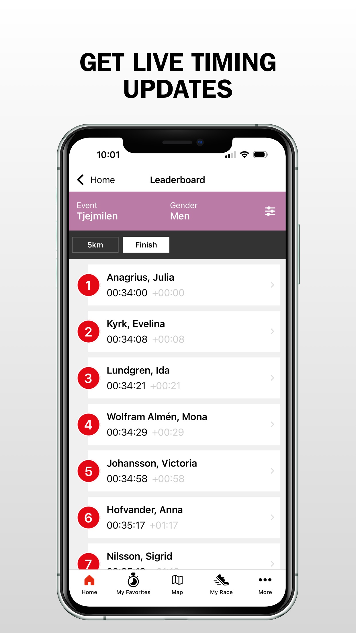 Screenshot 6 of Tjejmilen 2026