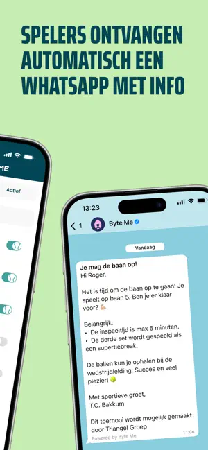 Match Me - Toernooi app screenshot 2