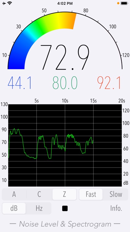Sound Level & Spectrogram screenshot-4