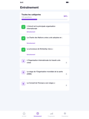QCM Garde-Champêtre Concours iPad screenshot