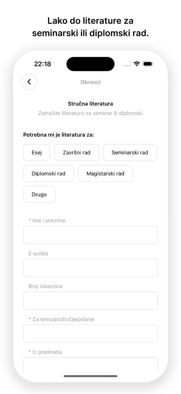 Screenshot #3 pour Gradska knjižnica Buzet