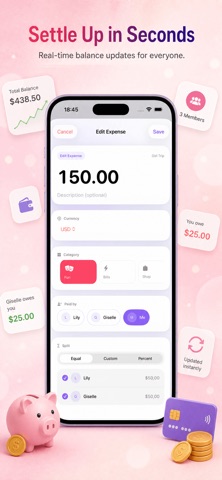 Divly: Split Expenses screenshot
