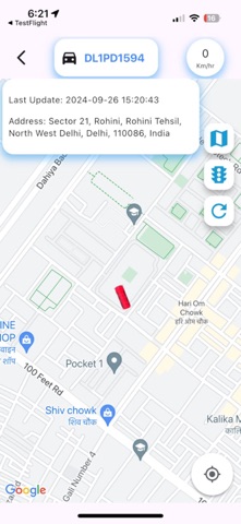 Rilapp School GPS Tracking iPhone screenshot