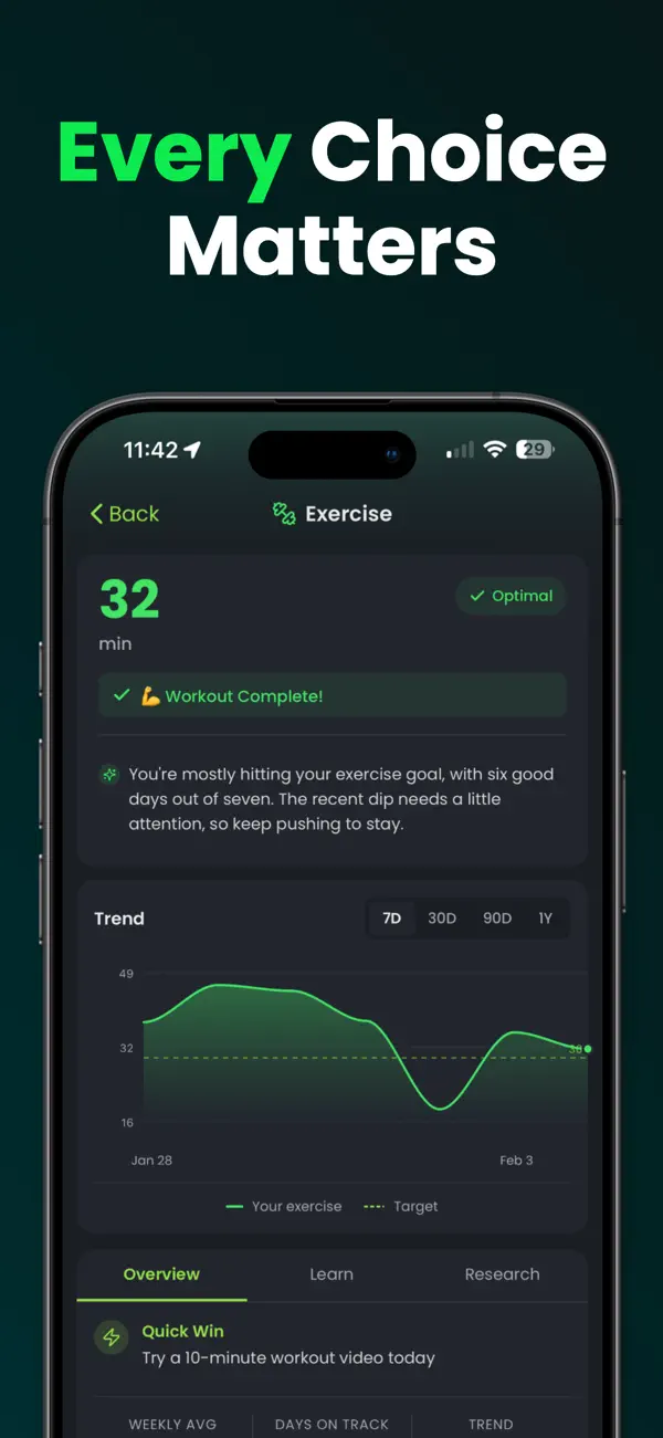 Amped: Lifespan Tracker Screenshot 2