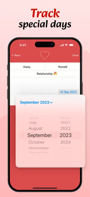 Love Counter - Dating Tracker screenshot 5