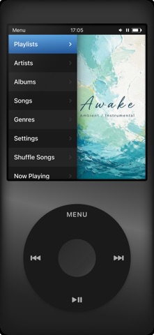 SepiaPod - Retro Music Player iPhone screenshot