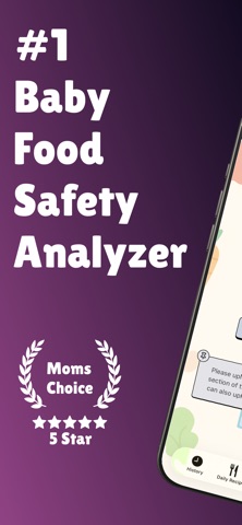 Baby Food Scanner & Safety Eyi iPhone screenshot