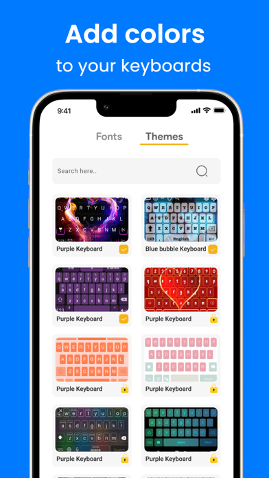 Fonts for iPhones - Cool Fonts Screenshot