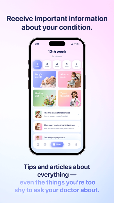BabyBloom Pregnancy Tracker Screenshot