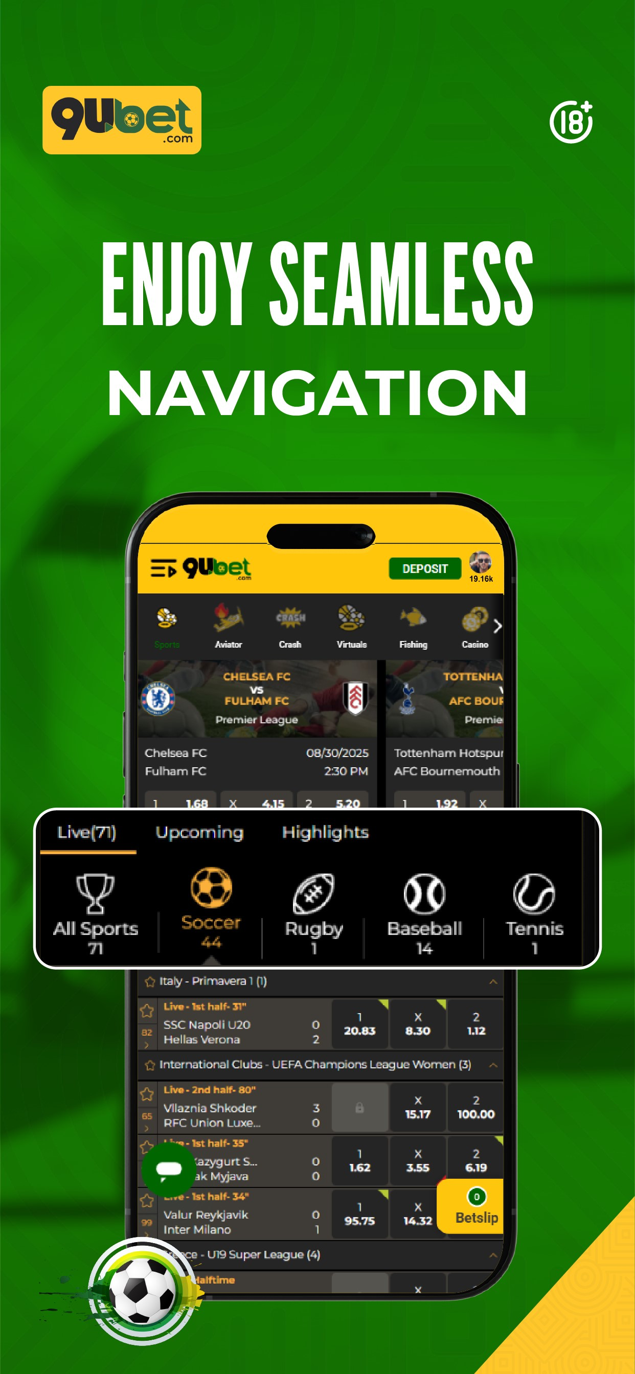 9Ubet- Sportsbook & Casino
