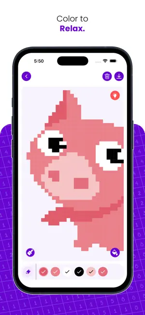 Pixel Color By Number ! screenshot 3