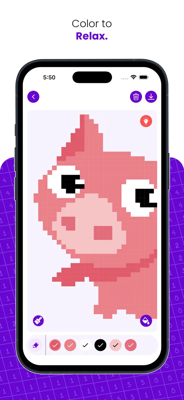 Screenshot #3 pour Pixel Color By Number !