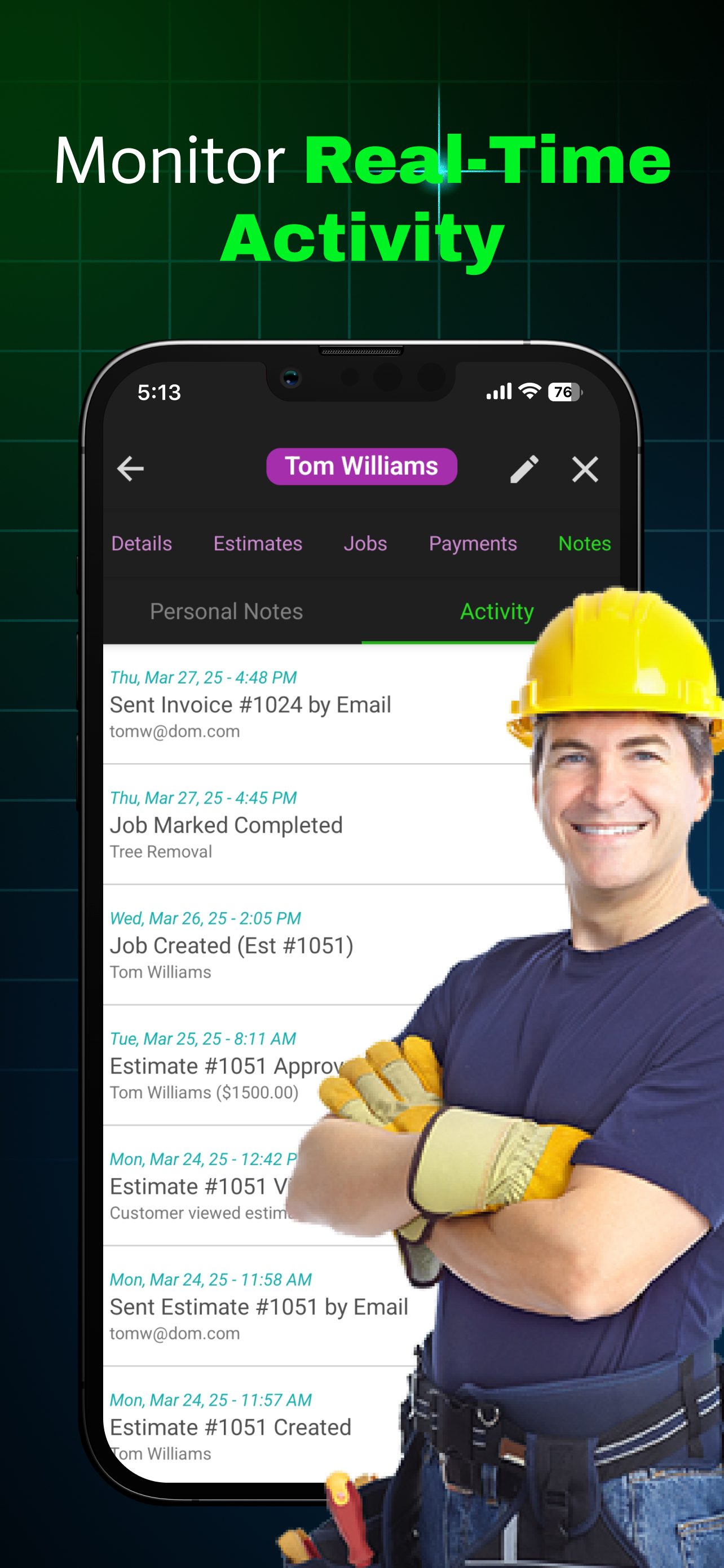 WorkQuote: Estimate & Invoice