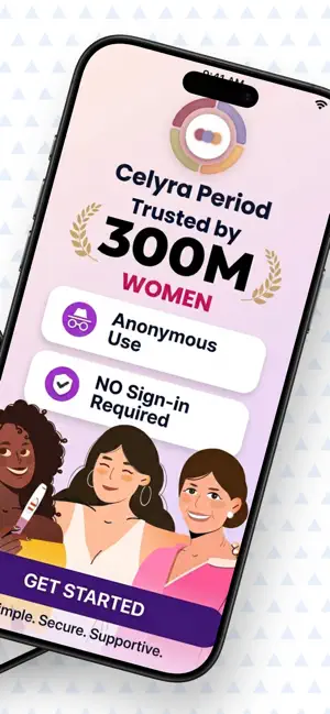 Celyra: Period & Cycle Tracker screenshot 2